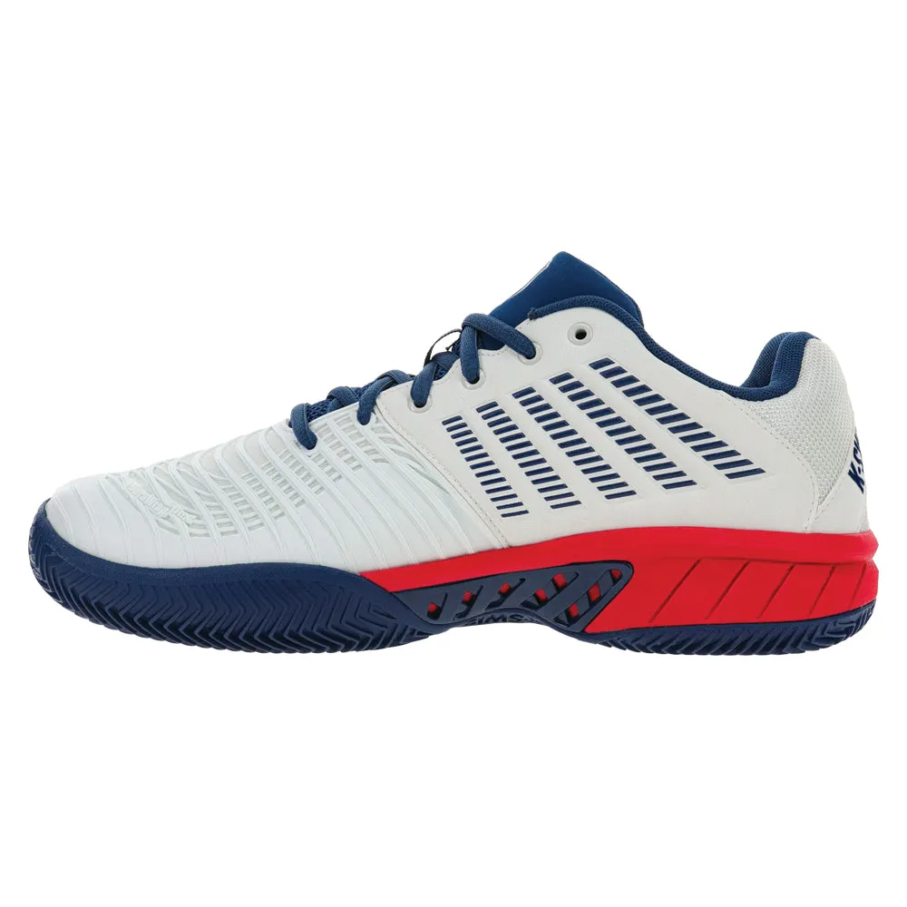K-Swiss Express Light 3 HB Tennis Shoes (Mens) - Blue/Blue Opal/Lollipop Ventilation Mesh Quick Wear