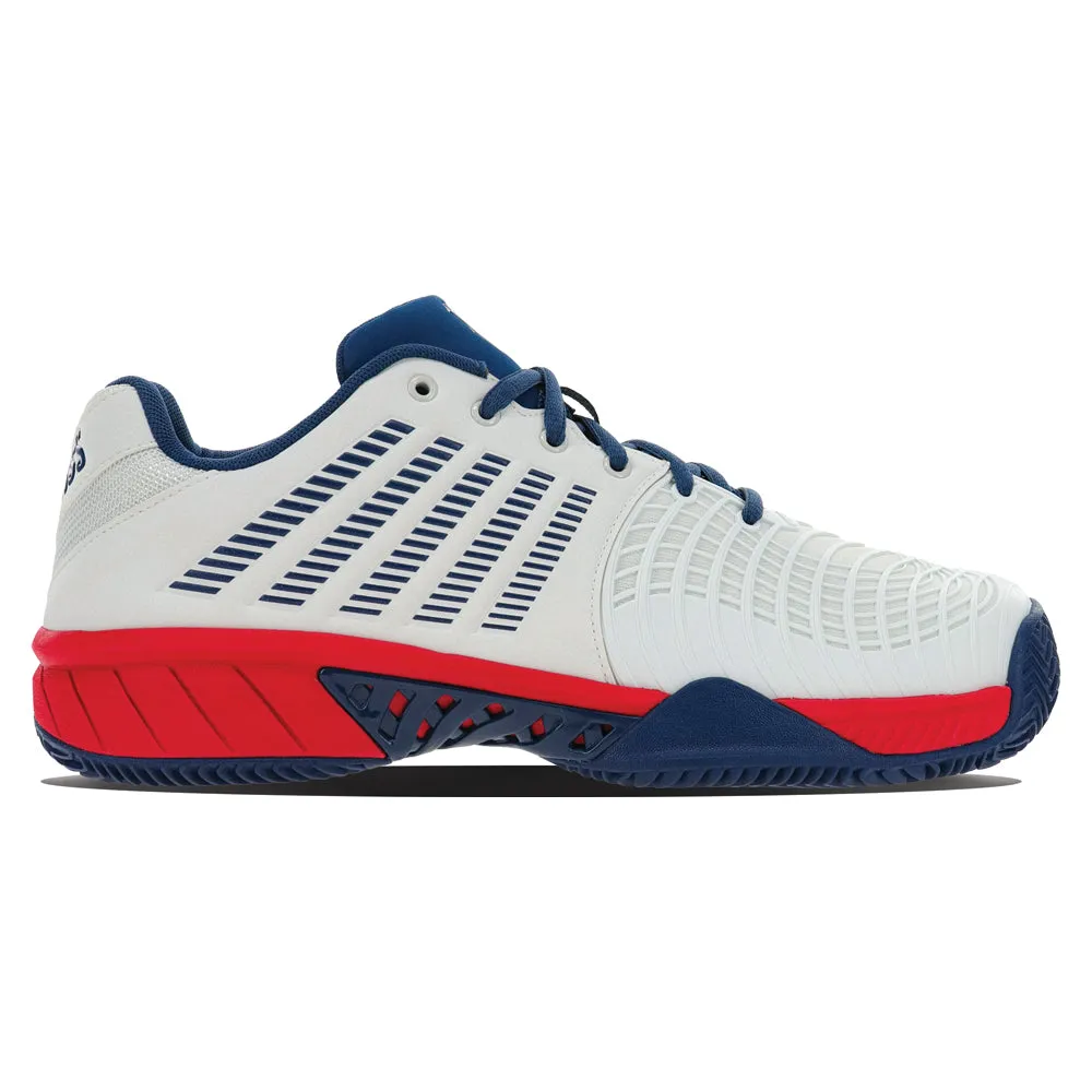 K-Swiss Express Light 3 HB Tennis Shoes (Mens) - Blue/Blue Opal/Lollipop Durable outsole