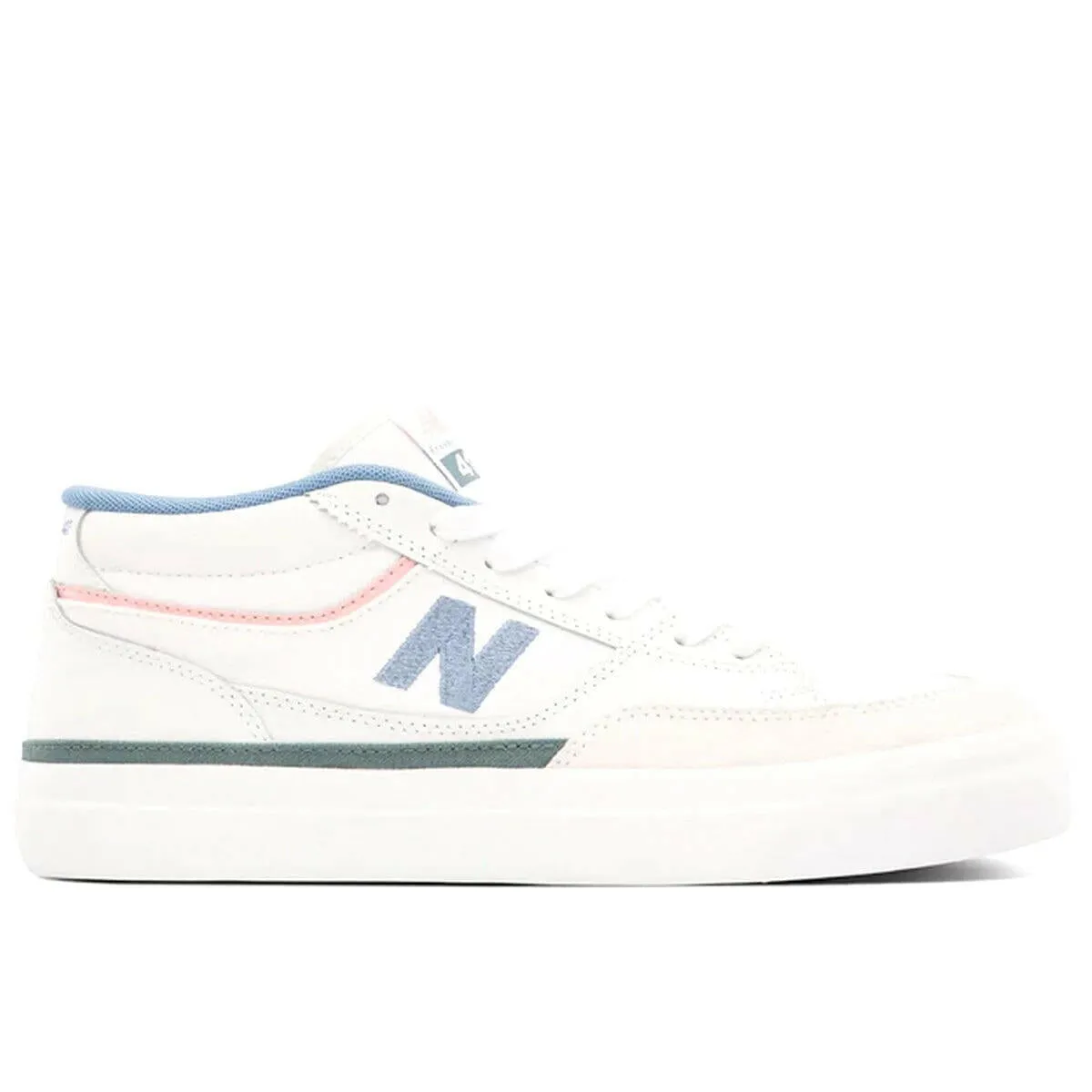 On Board Fit New Balance - Franky Villani 417 Shoes White/Baby Blue