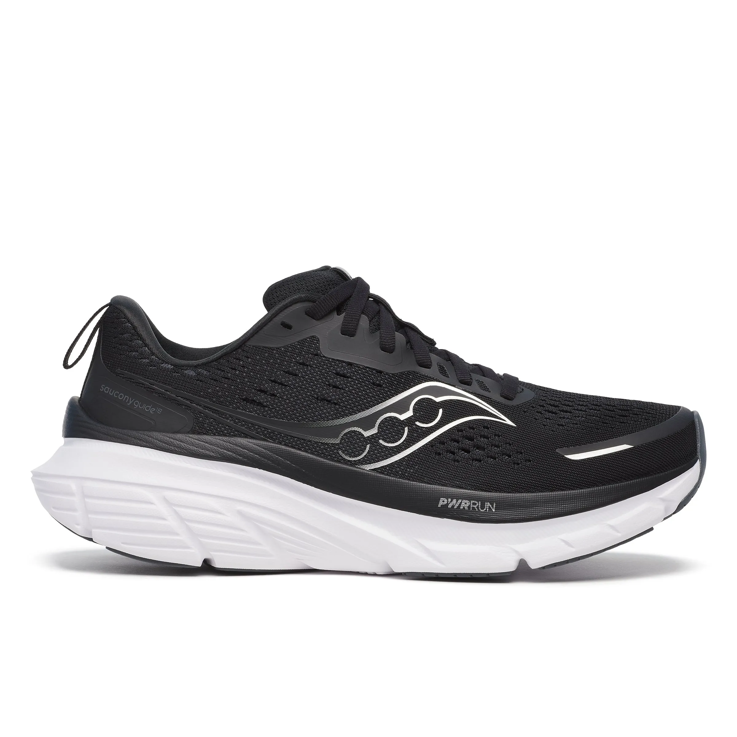 Men's Saucony Guide 18 2E (Wide) Comfort Improvement high - heeled running shoes