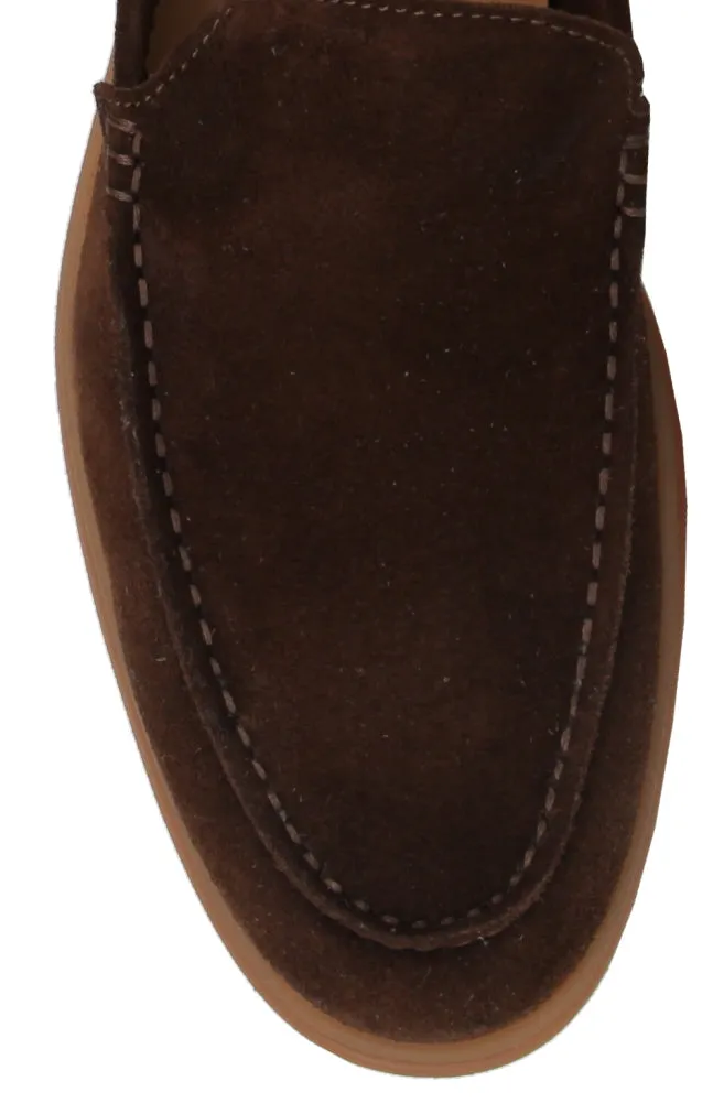 Goodyear Welted Firm Safe Fiori Di Lusso Brown  Loafers
