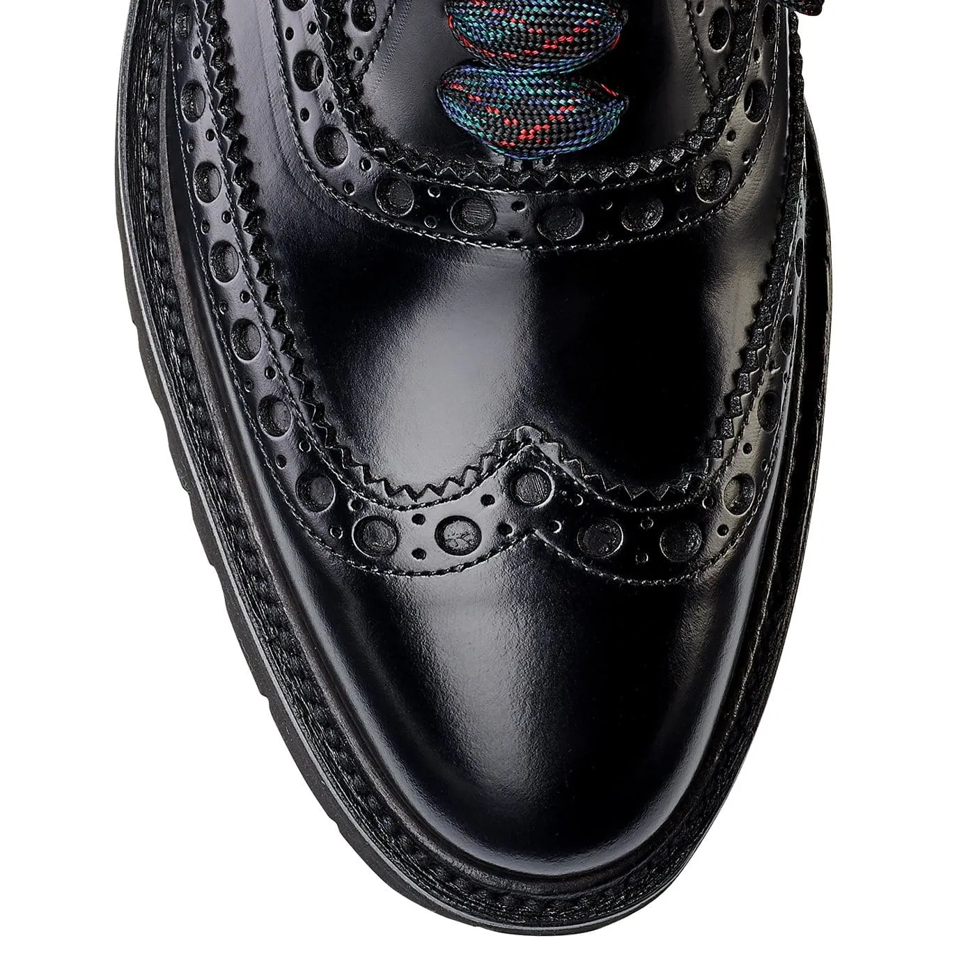 Amy Black Cavalry Calf Soft Sole Everyday Shoes