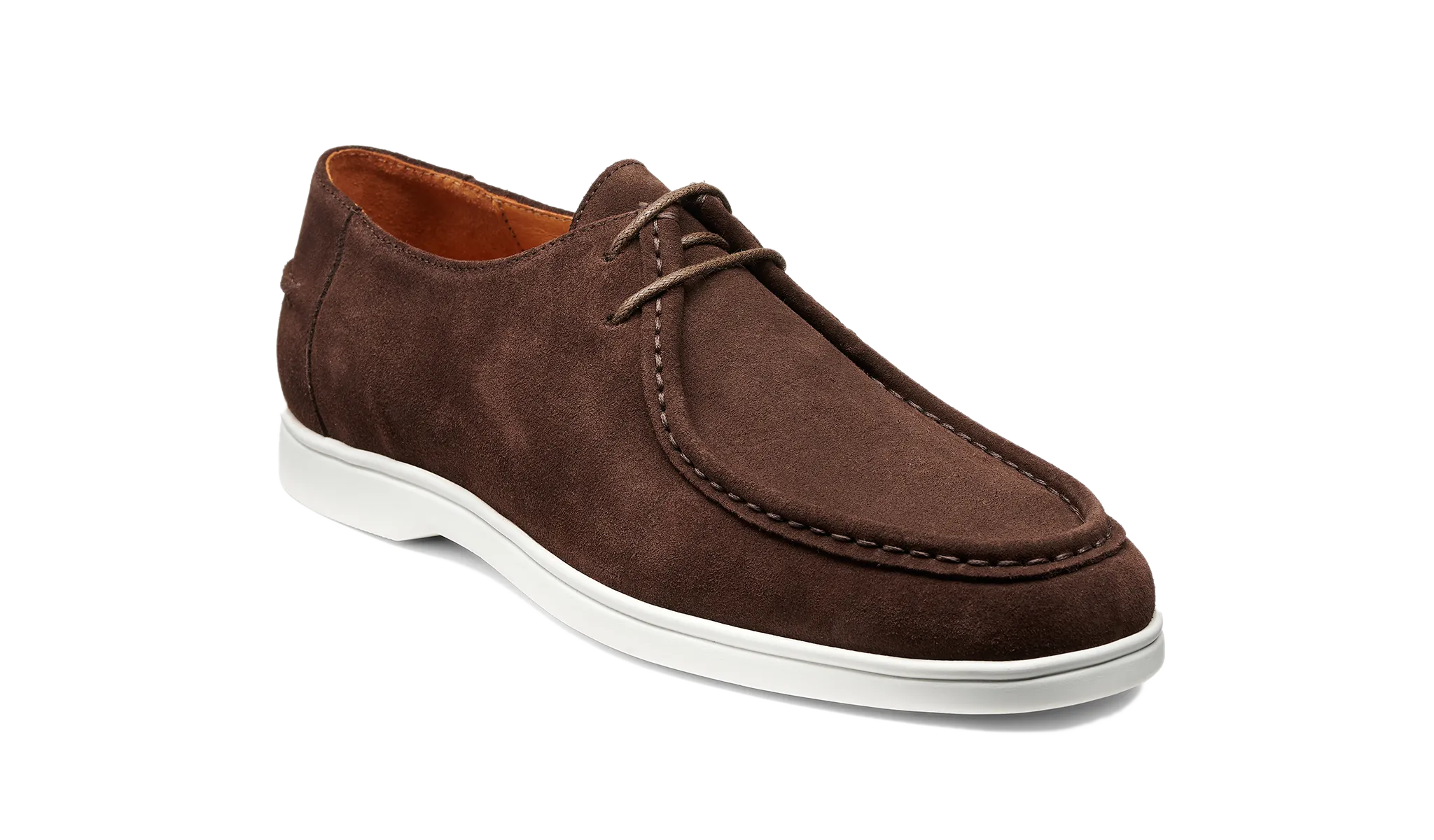Versatile use Vigo - Coffee Suede White Sole