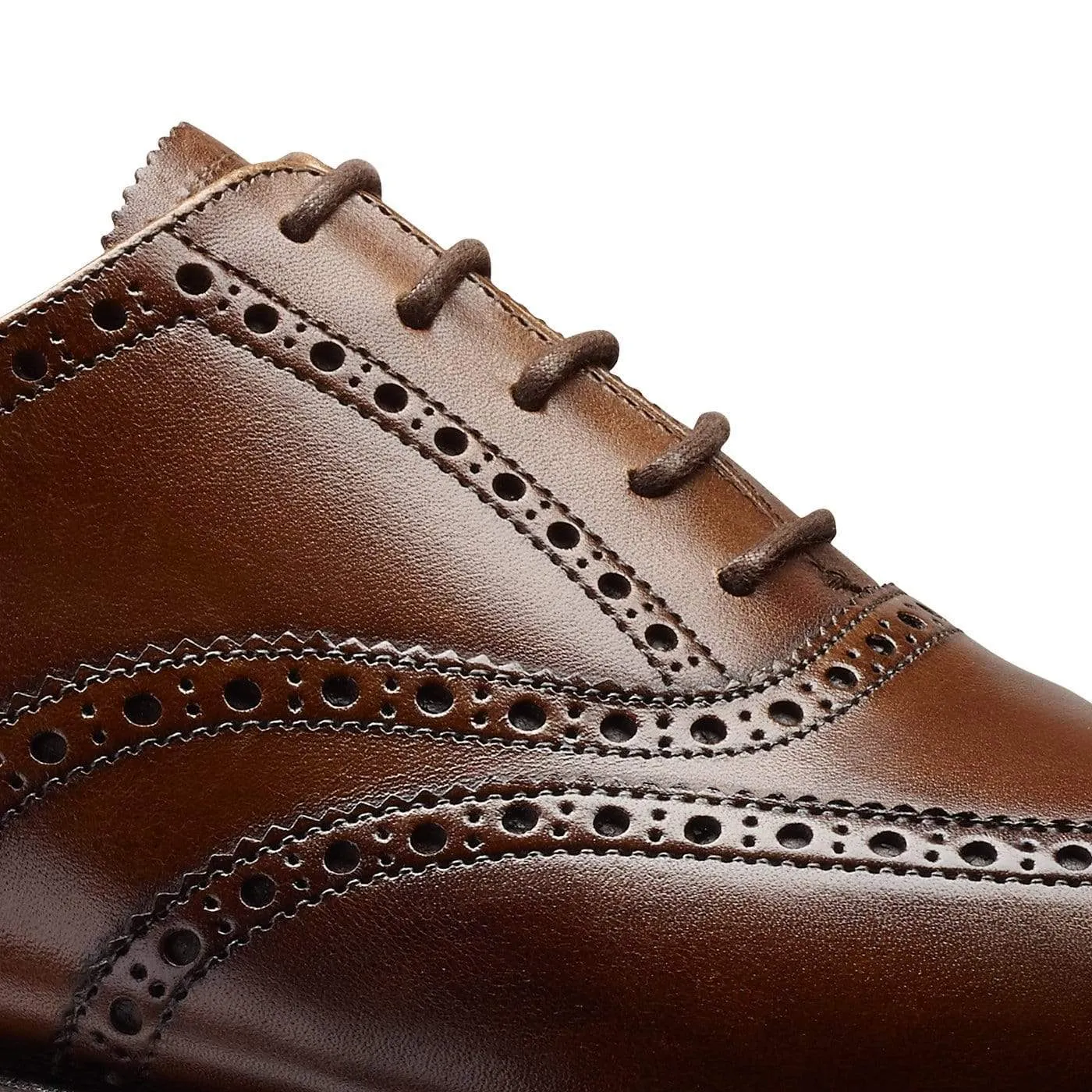 Timeless Walk Comfortable Support Finsbury Dark Brown Burnished Calf