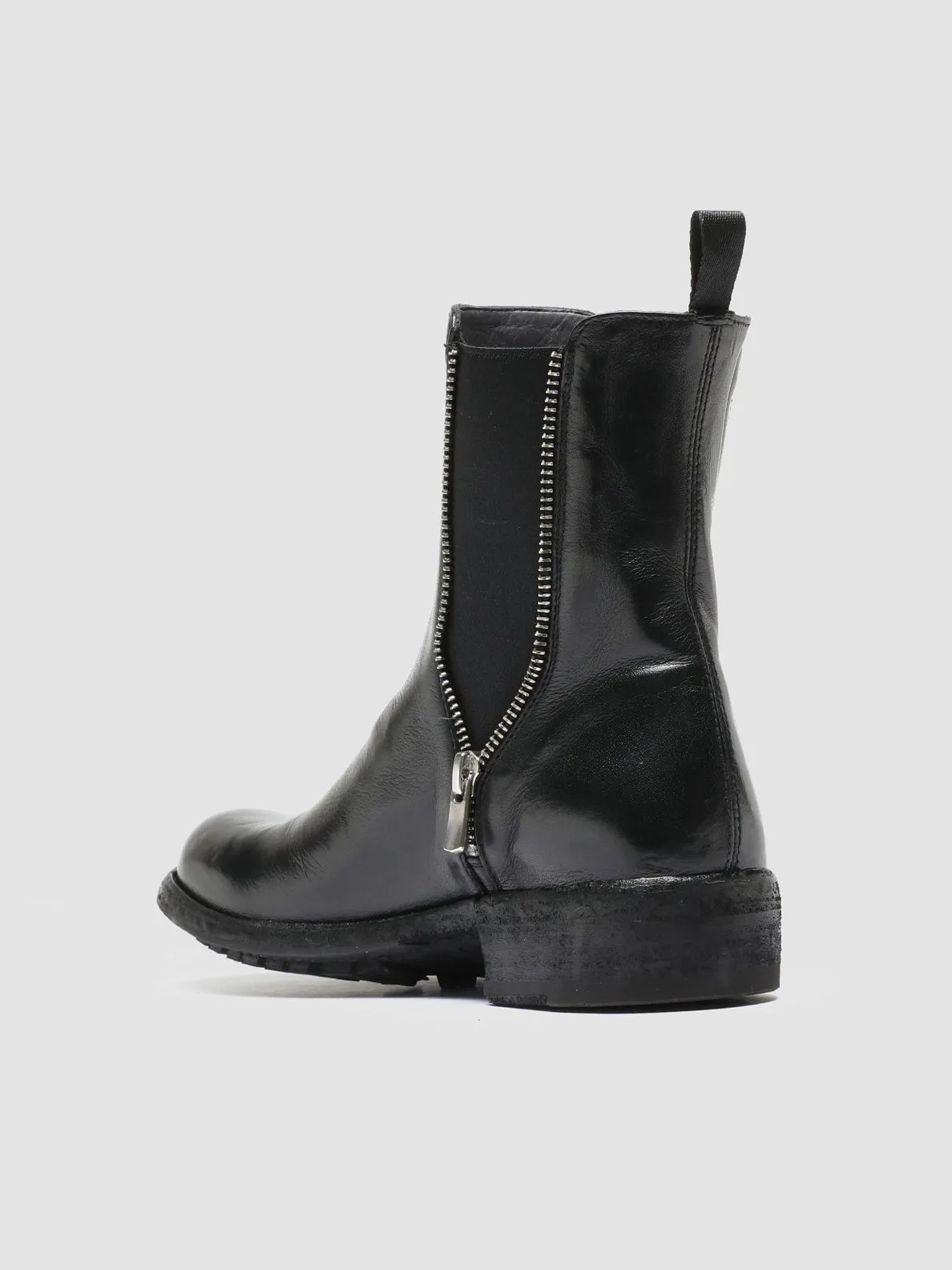 Daily Essential LEGRAND 227 - Black Leather Chelsea Boots
