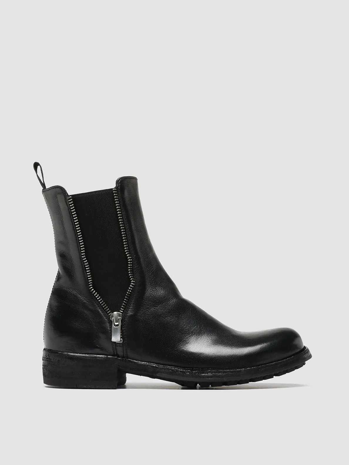 LEGRAND 227 - Black Leather Chelsea Boots Durable Build Swift Glide