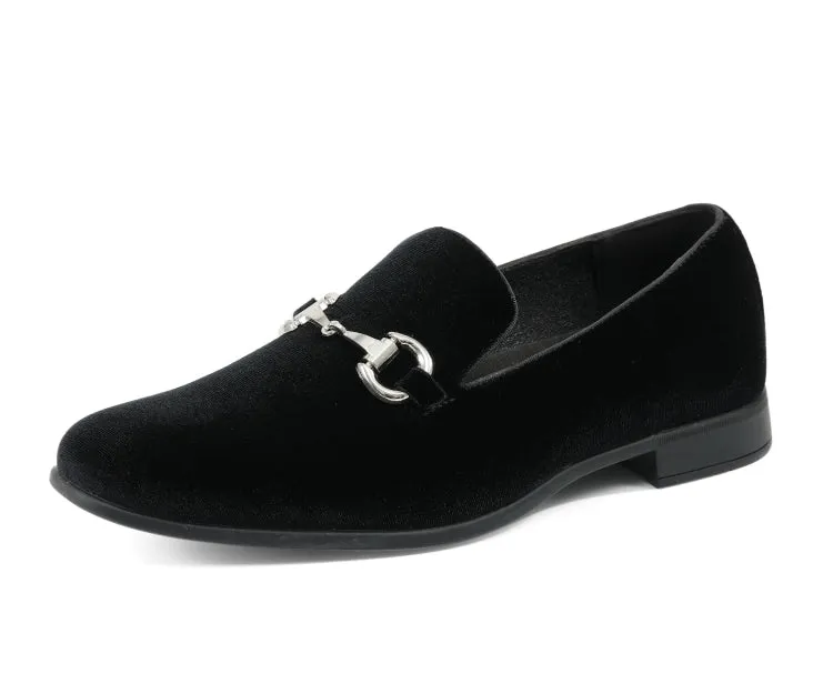 Brad Black Casual Look Slip-On Convenience