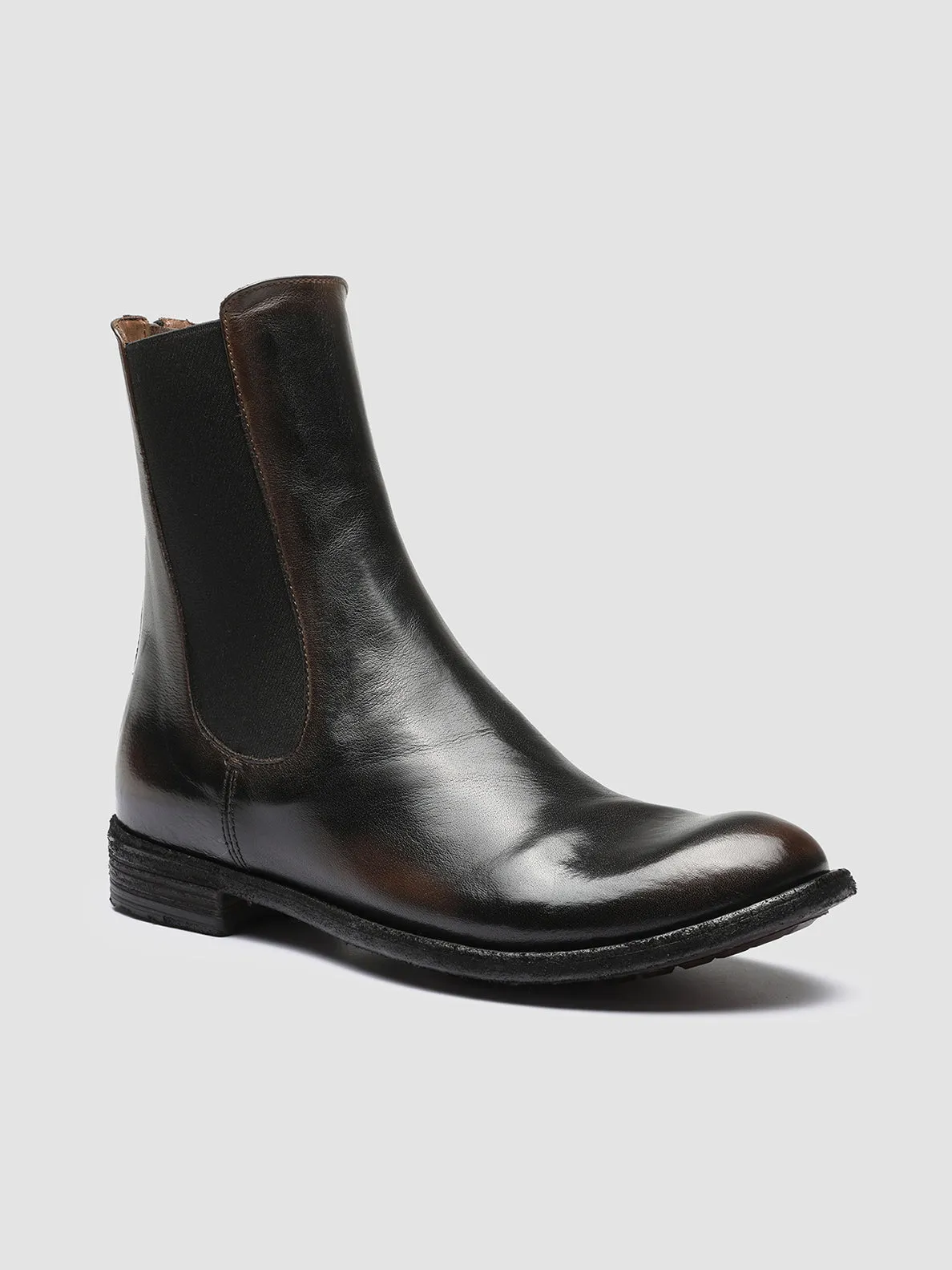 LEXIKON 073 - Brown Leather Chelsea Boots Angel Mood