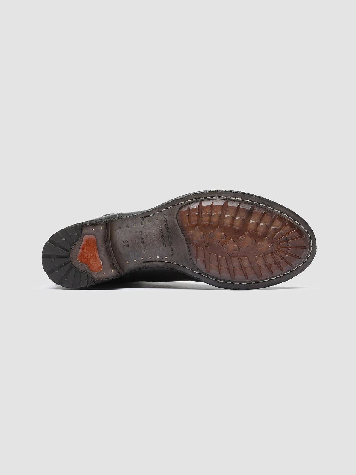 LEXIKON 073 - Brown Leather Chelsea Boots Cushioned Footbed Moon Walk