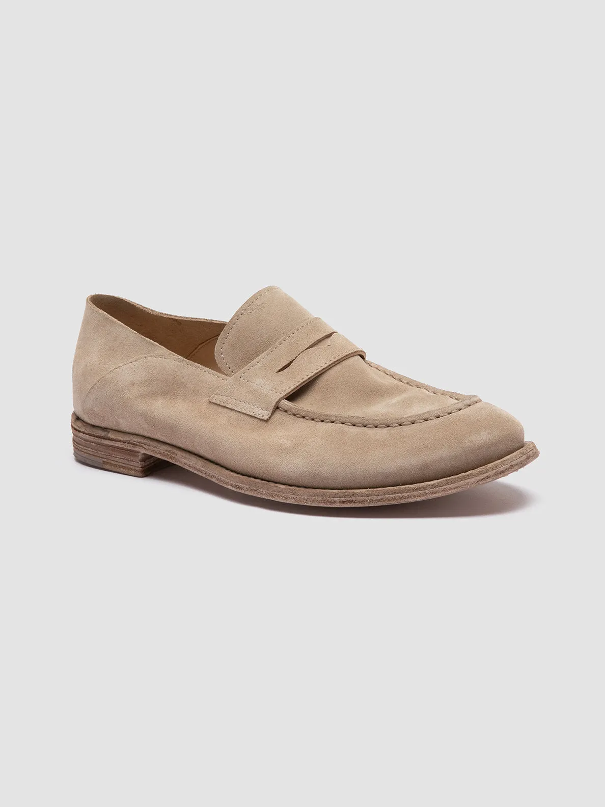 LEXIKON 516 - Beige Suede Loafers Energy Core