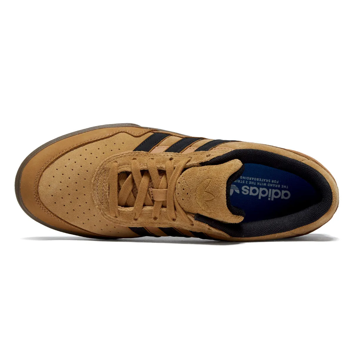 Universal Fit Anti   Odor Adidas Tyshawn II Shoes - Mesa/Black/Gum