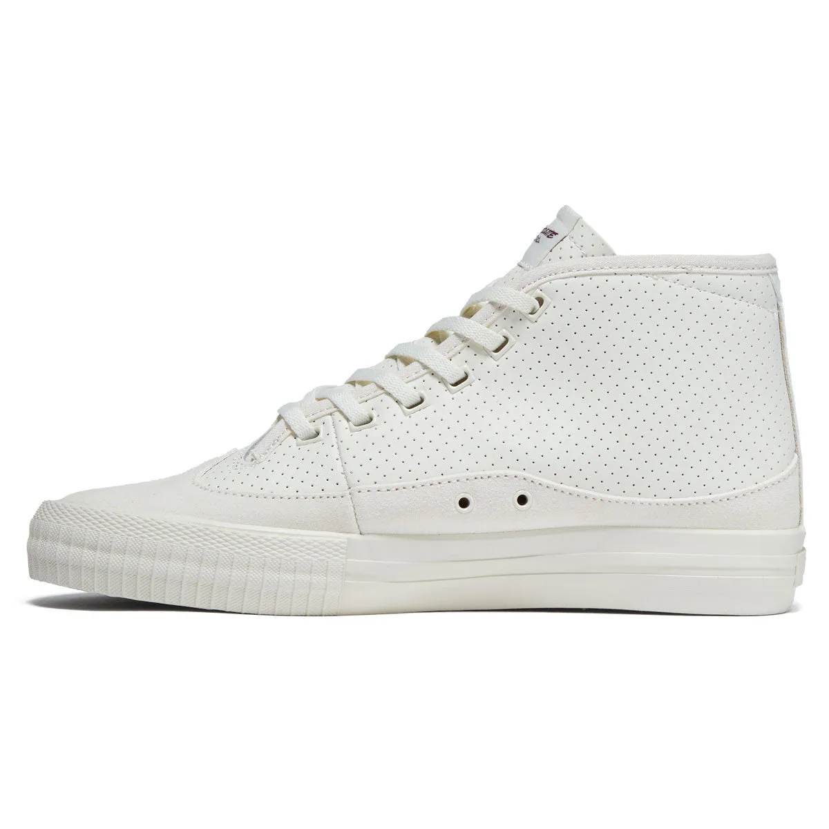 Globe Gillette Mid Shoes - Cream Leather Rugged Style High   Top