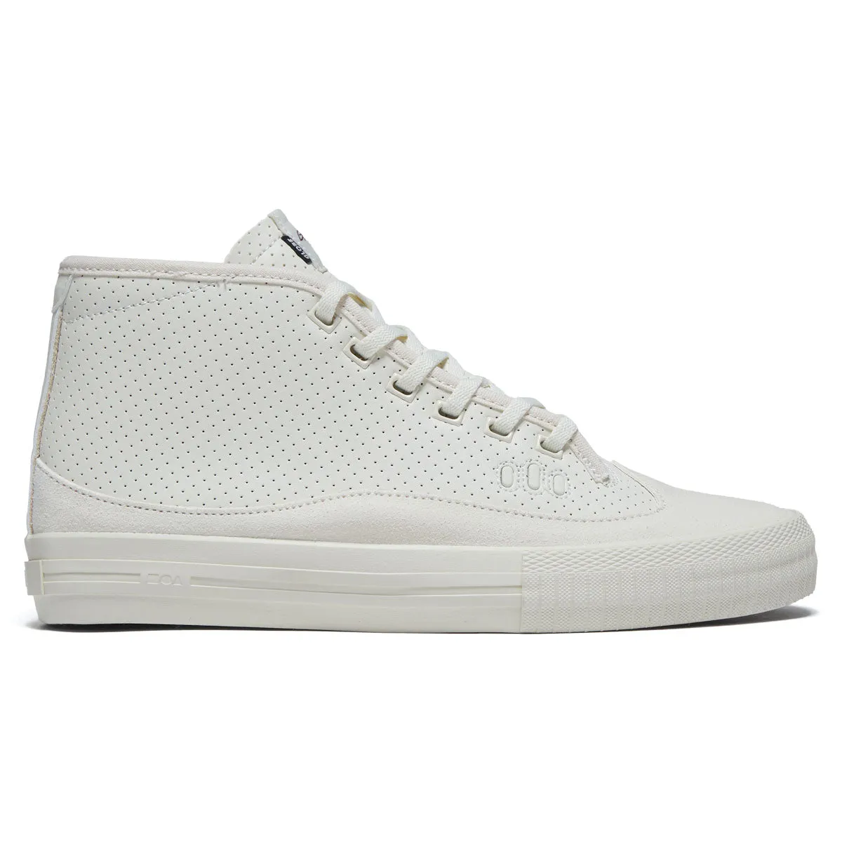 Breathable Style Easy Wear Globe Gillette Mid Shoes - Cream Leather