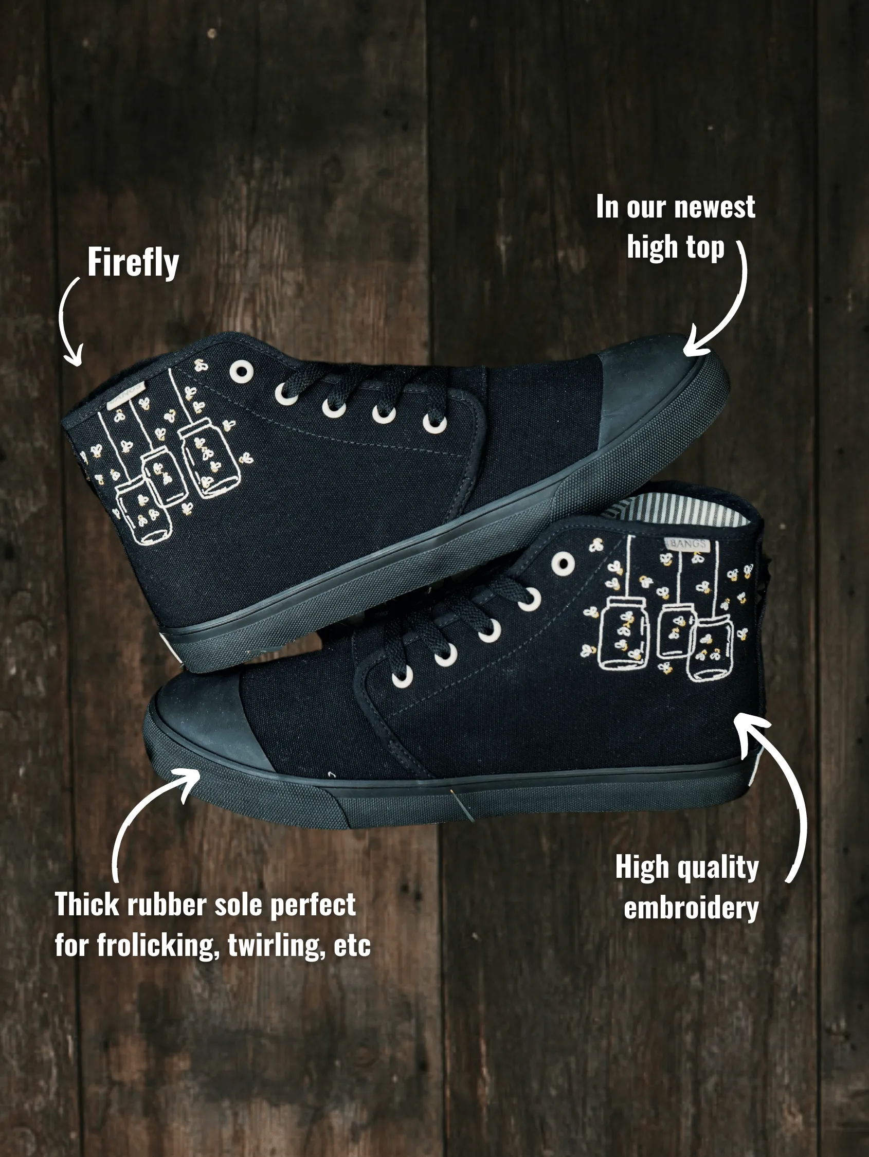 Buckle Closure Firefly High Top