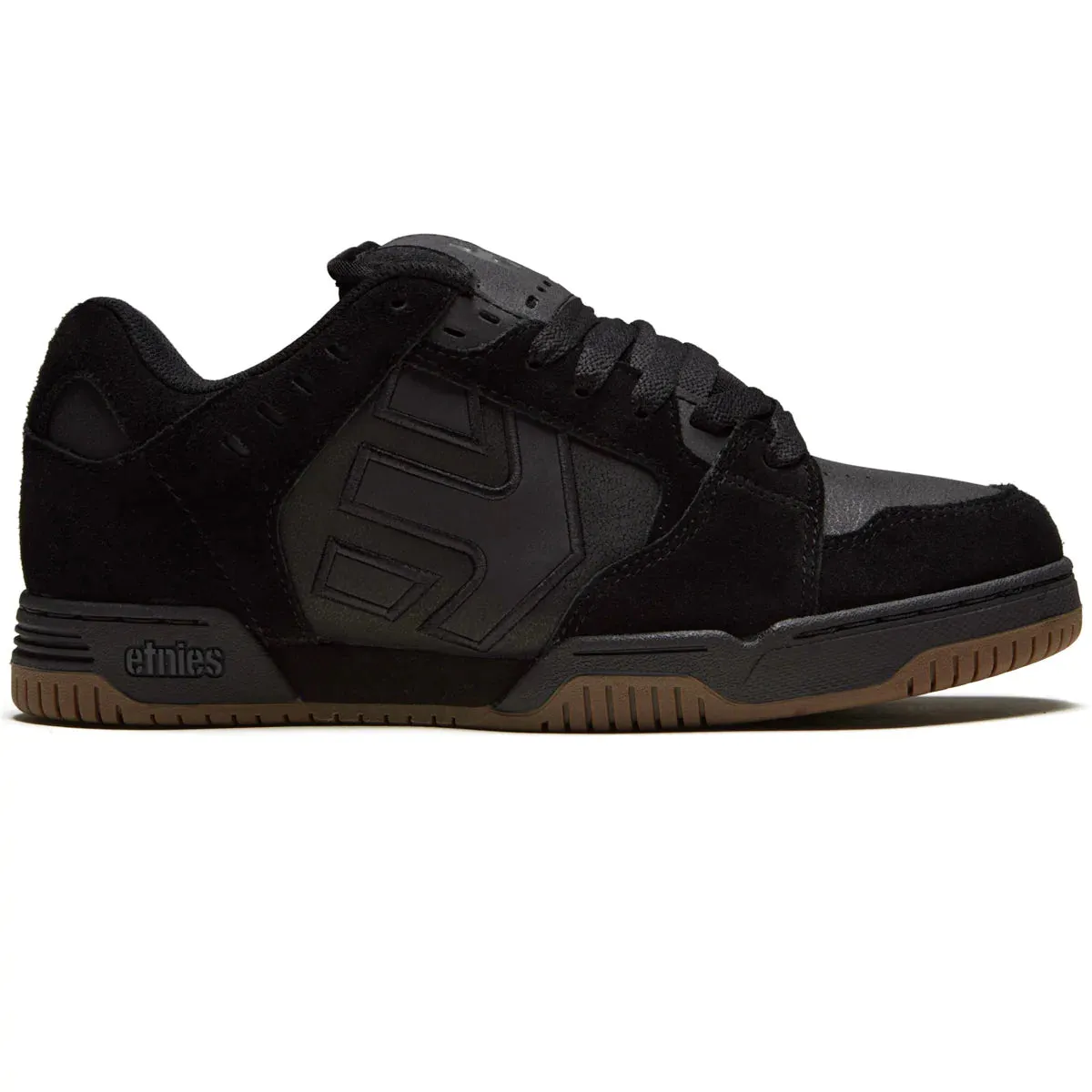 Etnies Faze Shoes - Black/Black/Gum Anti Skid