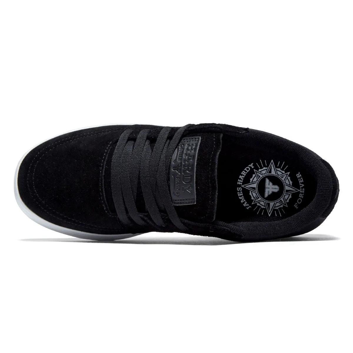 Fallen The Rambler James Hardy Shoes - Black/White mesh material