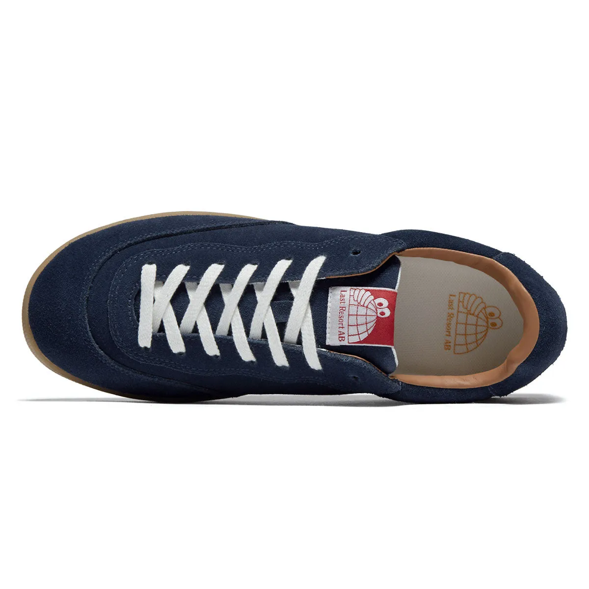 Last Resort AB CM001 Suede Lo Shoes - Old Blue/Gum Perfect Performance