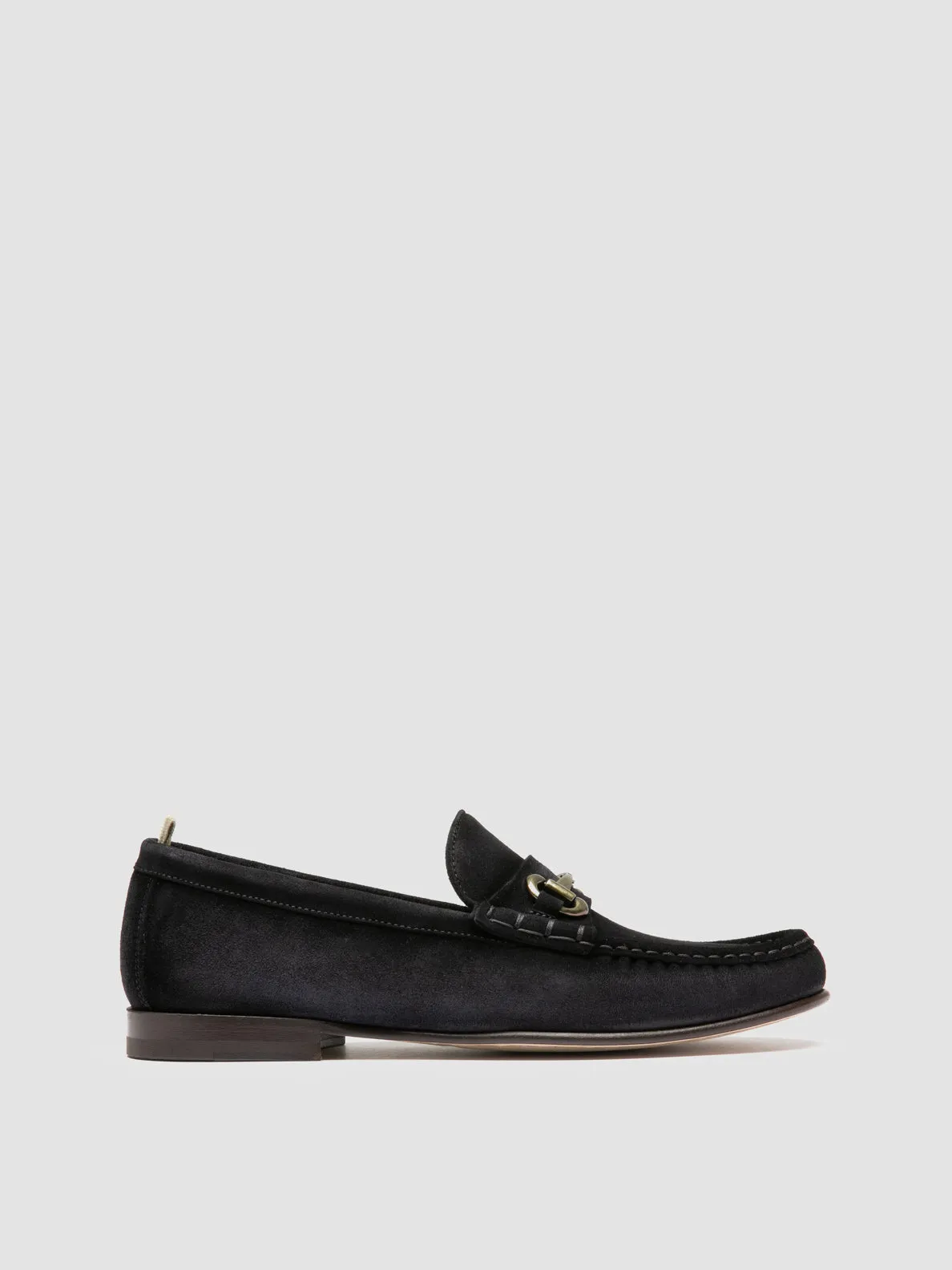 Non-Slip Footwear BALFRON 003 - Blue Suede Penny Loafer