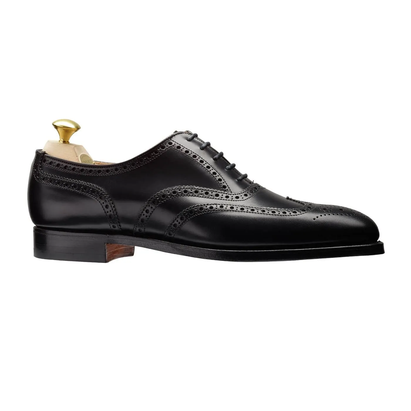 Comfortable Fit Shoes Classic Shape Finsbury Black Calf