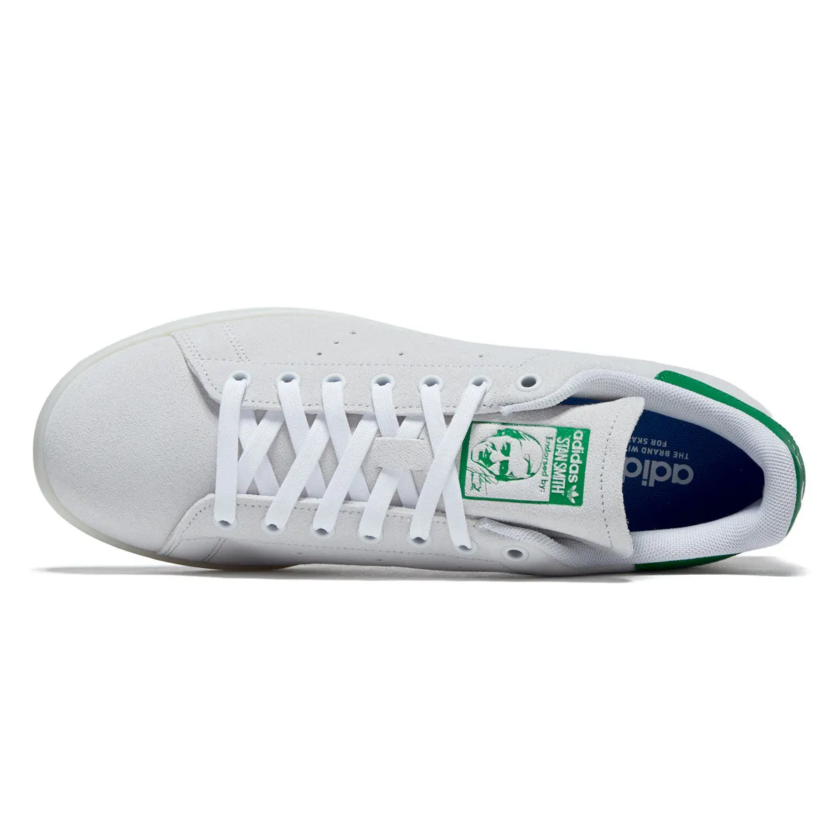 Adidas Stan Smith ADV Shoes - Ftwr White/Green/Ftwr White Lightweight Design Enhanced Mobility