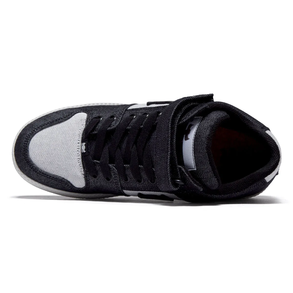 Performance Ready Skateboarding Ride IPath Grasshopper Shoes - Black Denim/Hemp