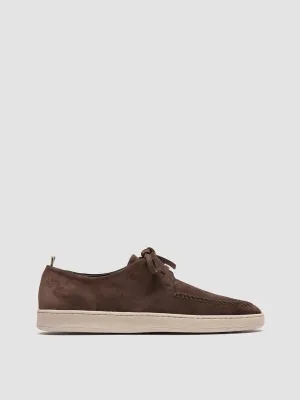 Clean Touch HERBIE 012 - Brown Suede Derby Shoes