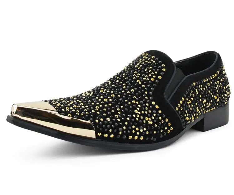 Desta Black/Gold Comfy Flex