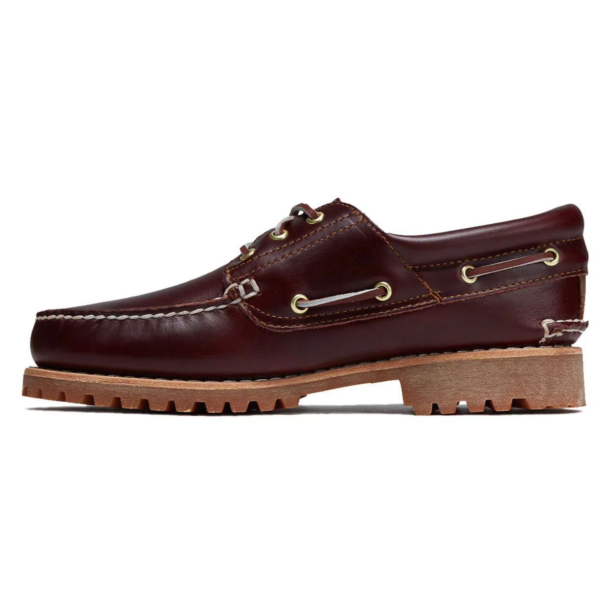 Timberland Authentic Boat Shoes - Burgundy Quick Style Ride
