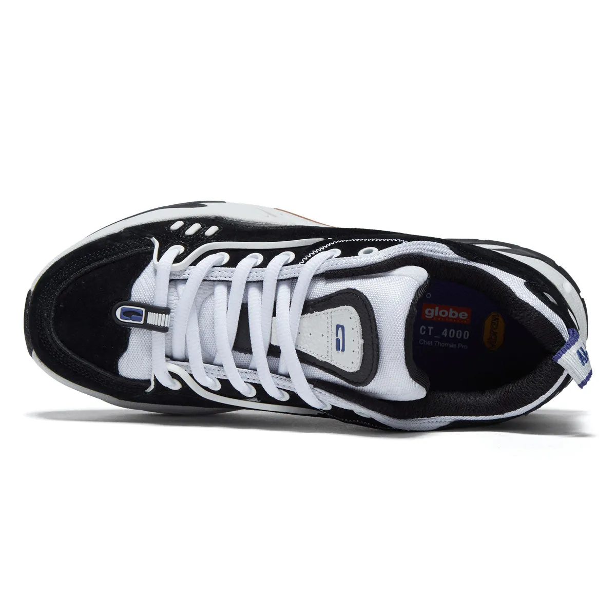 Globe CT 4000 Shoes - Black/White Flexible Wear