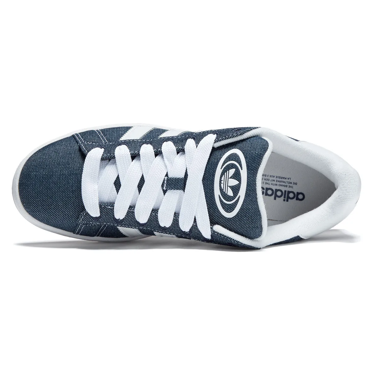 Anti   Slip Feature Adidas Campus 00s Shoes - Night Indigo/Crystal White/Ftwr White