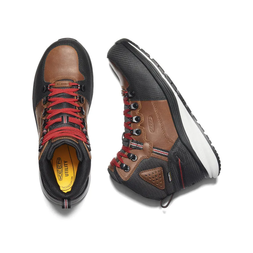 Men's Red Hook Waterproof Boot (Carbon Toe)  |  Tobacco/Black scenic walks