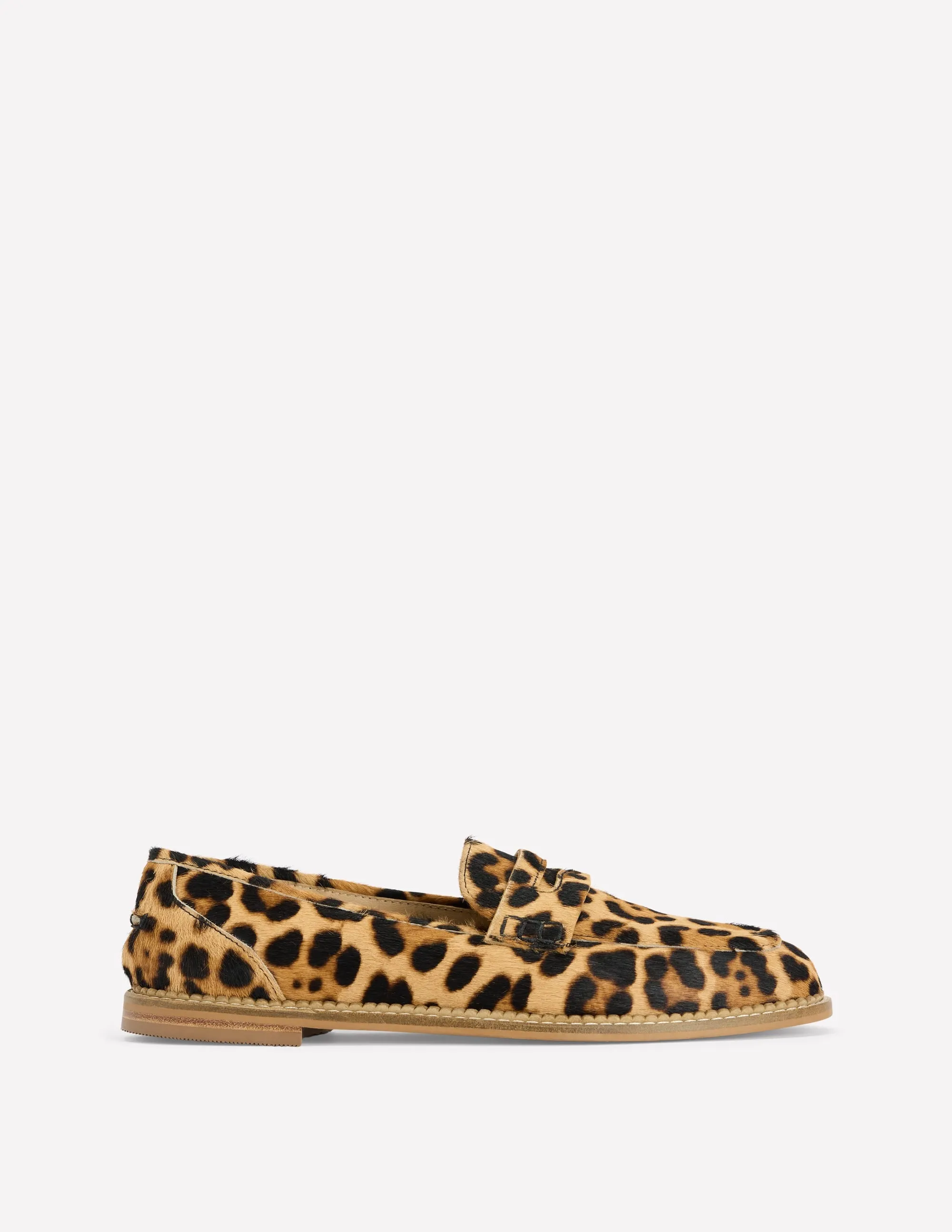 Nya Penny Loafers-Classic Leopard Heel Power Long-lasting