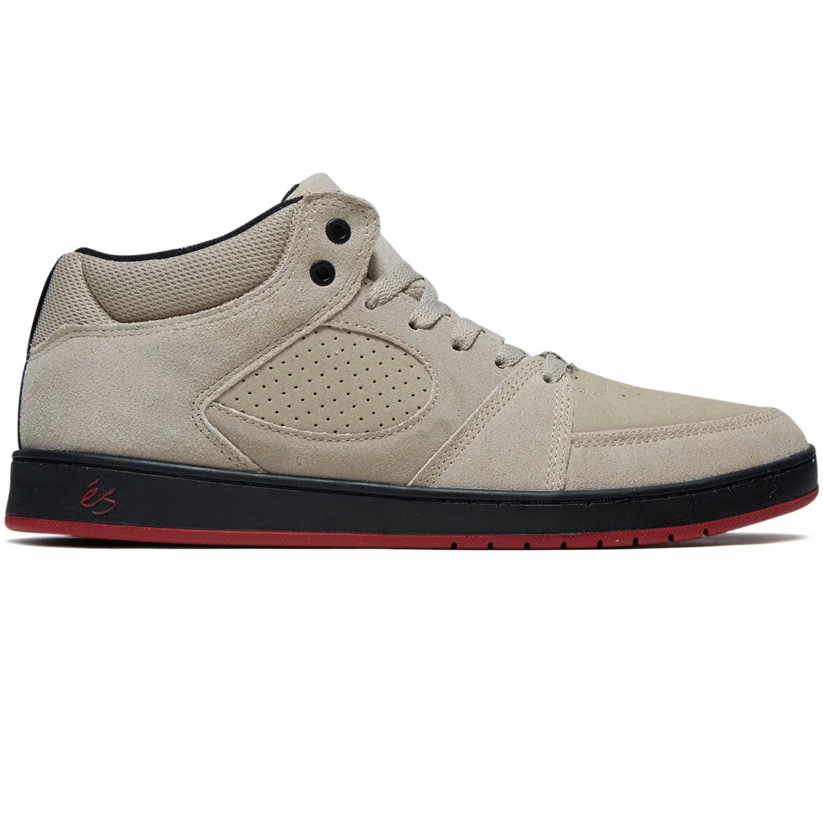 eS Accel Slim Mid Shoes - Tan/Black Hard Style