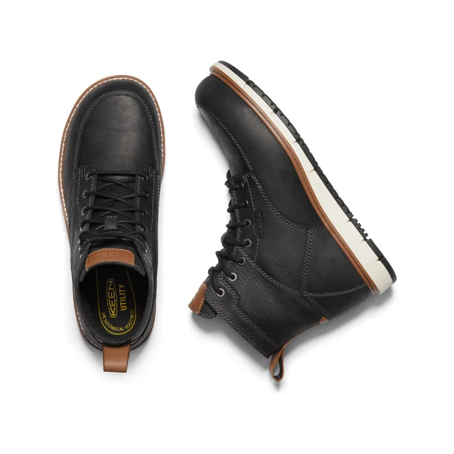 Men's San Jose 6" Boot (Aluminum Toe)  |  Black/Caramel Cafe Climbing Boots Fit