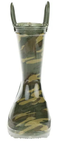Toddler Boys Camo Printed Rain Boot Tough