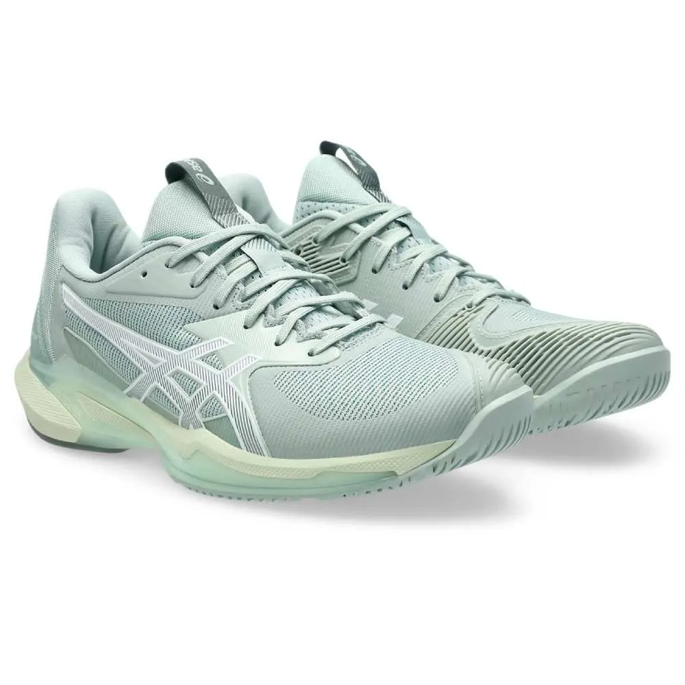 Exercise Ready Urban Gear Asics Solution Speed FF 3 Women's Tennis Shoe (Lichen Rock/White)
