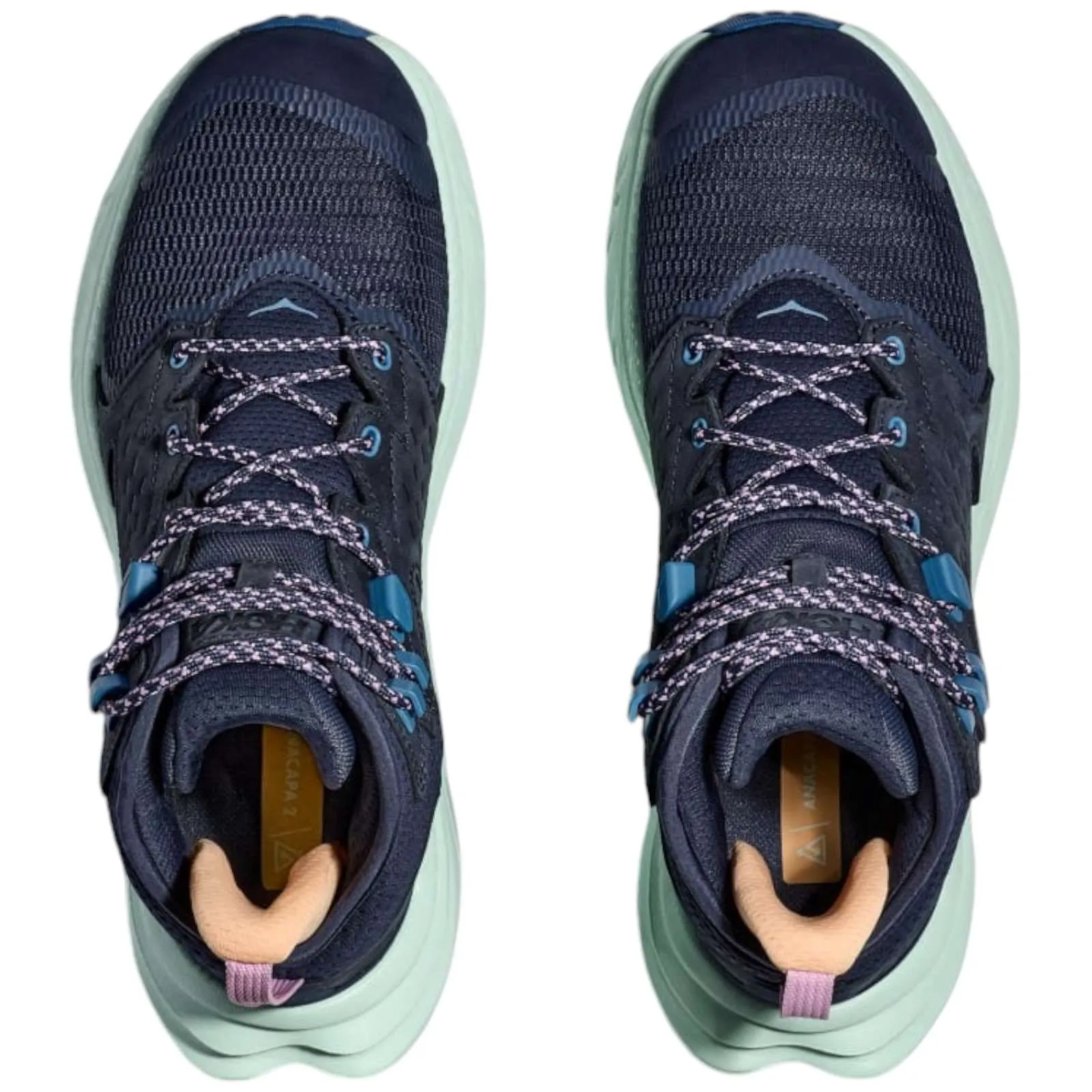 HOKA Anacapa 2 Mid Gore-Tex Womens Hiking Shoe Lightweight Fit Comfort Lock