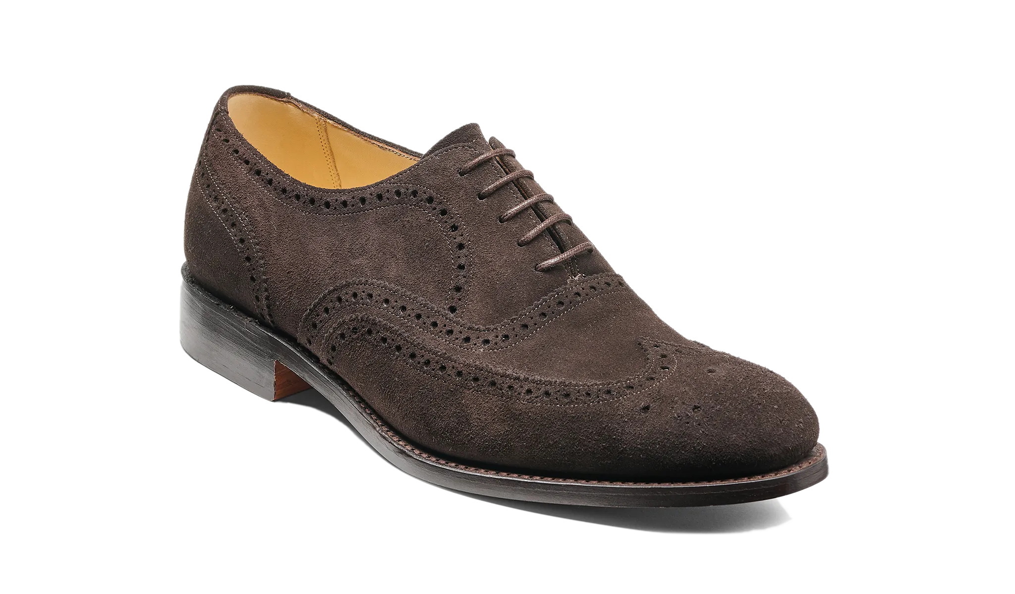 Year Trust Strong Stitching Malton - Ebano Suede