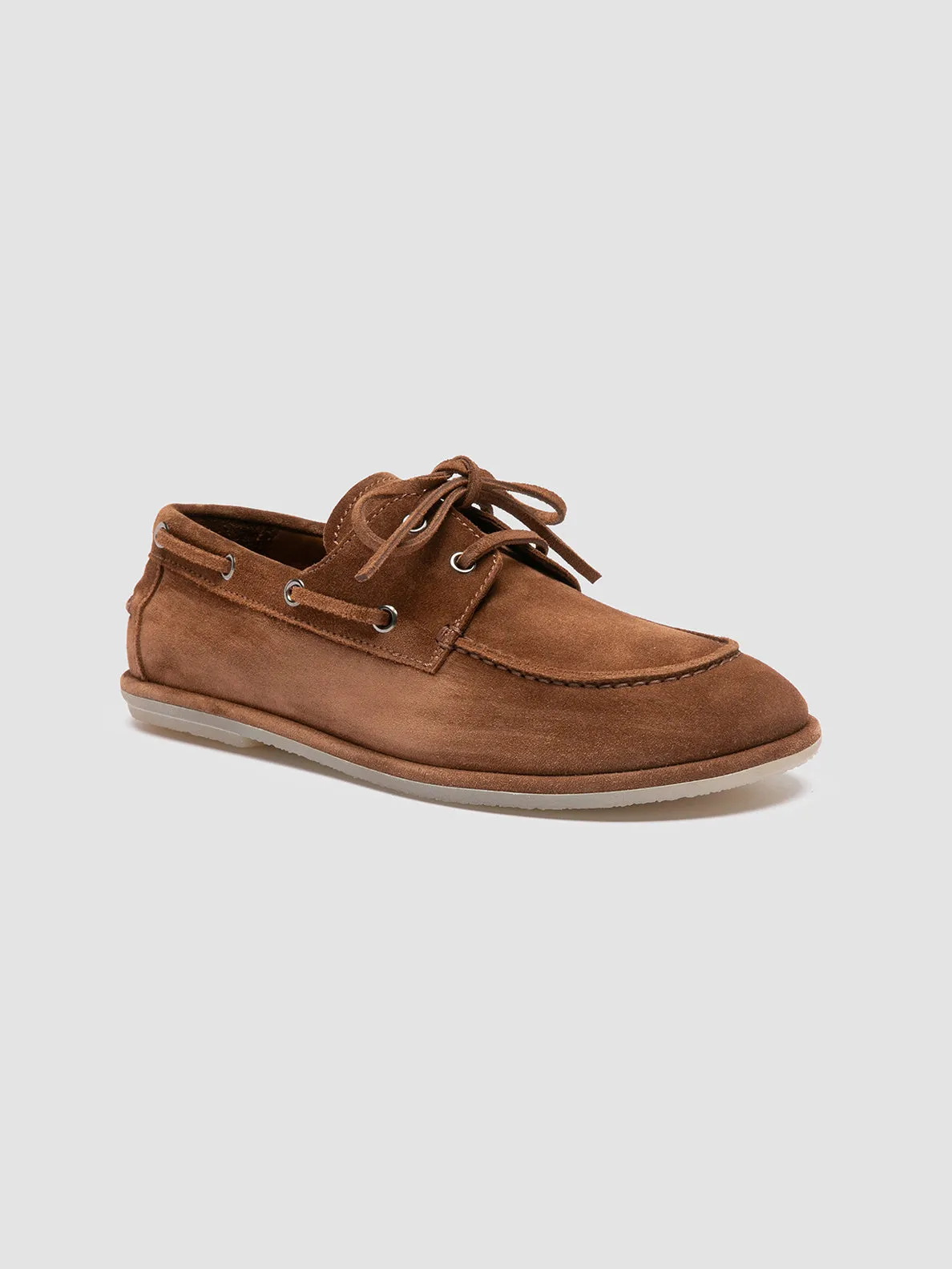 Fitness Vibe LOVE 101 - Brown Suede Boat Shoes