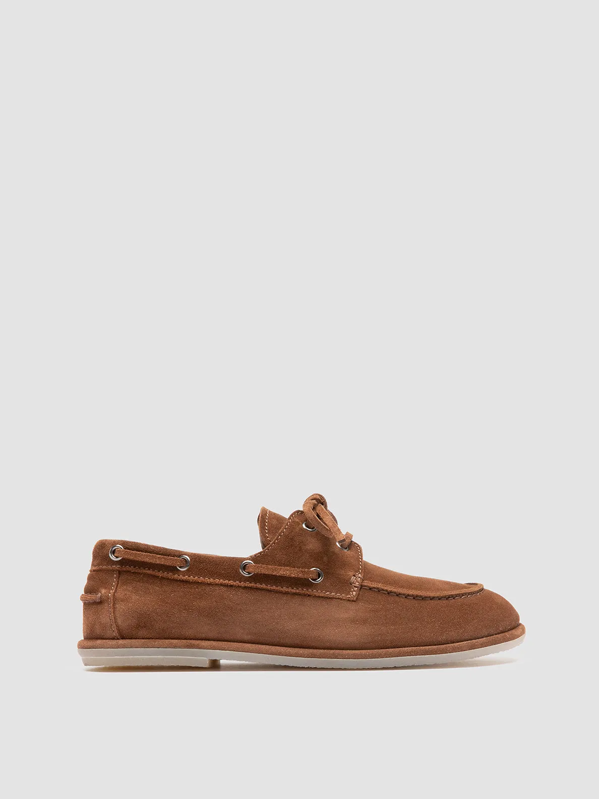 Game Edge LOVE 101 - Brown Suede Boat Shoes