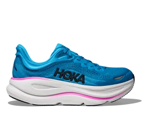 Women's HOKA Bondi 9 night - visibility shoes beginner runner shoes