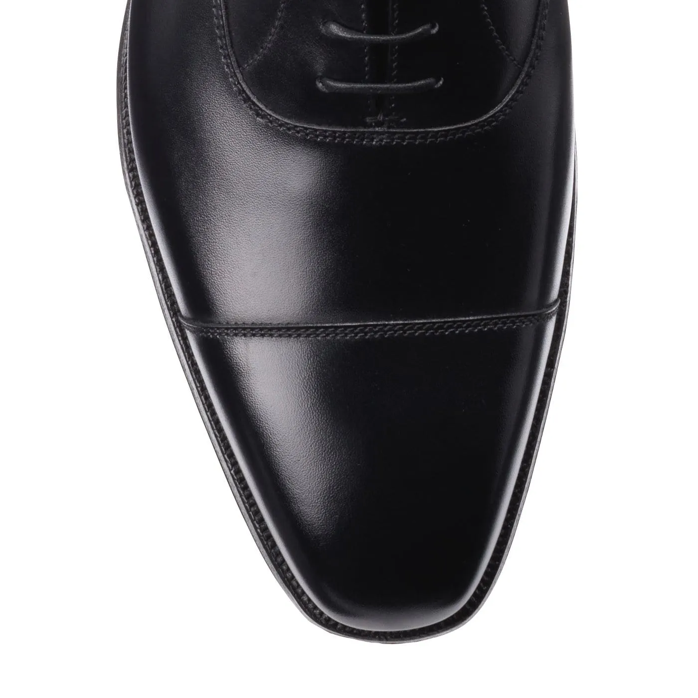 Easy Slip Street Fit Hallam Black Calf