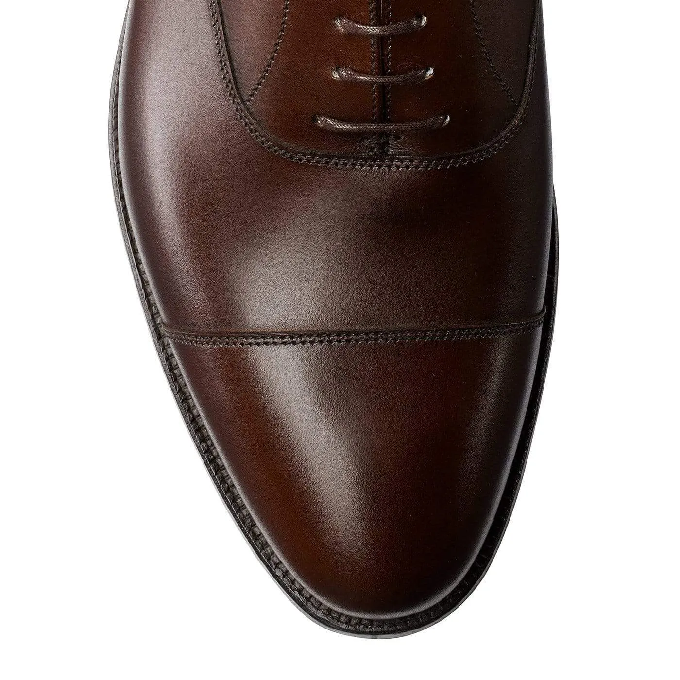 Radstock Dark Brown Burnished Calf Classic Leather Timeless Fit