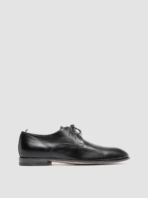 SOLITUDE 002 - Navy Leather Derby Shoes Smart Shape