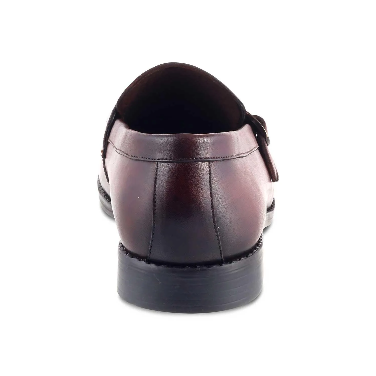 The Bondy Brown Men's Double Monk Shoes Tresmode All Season