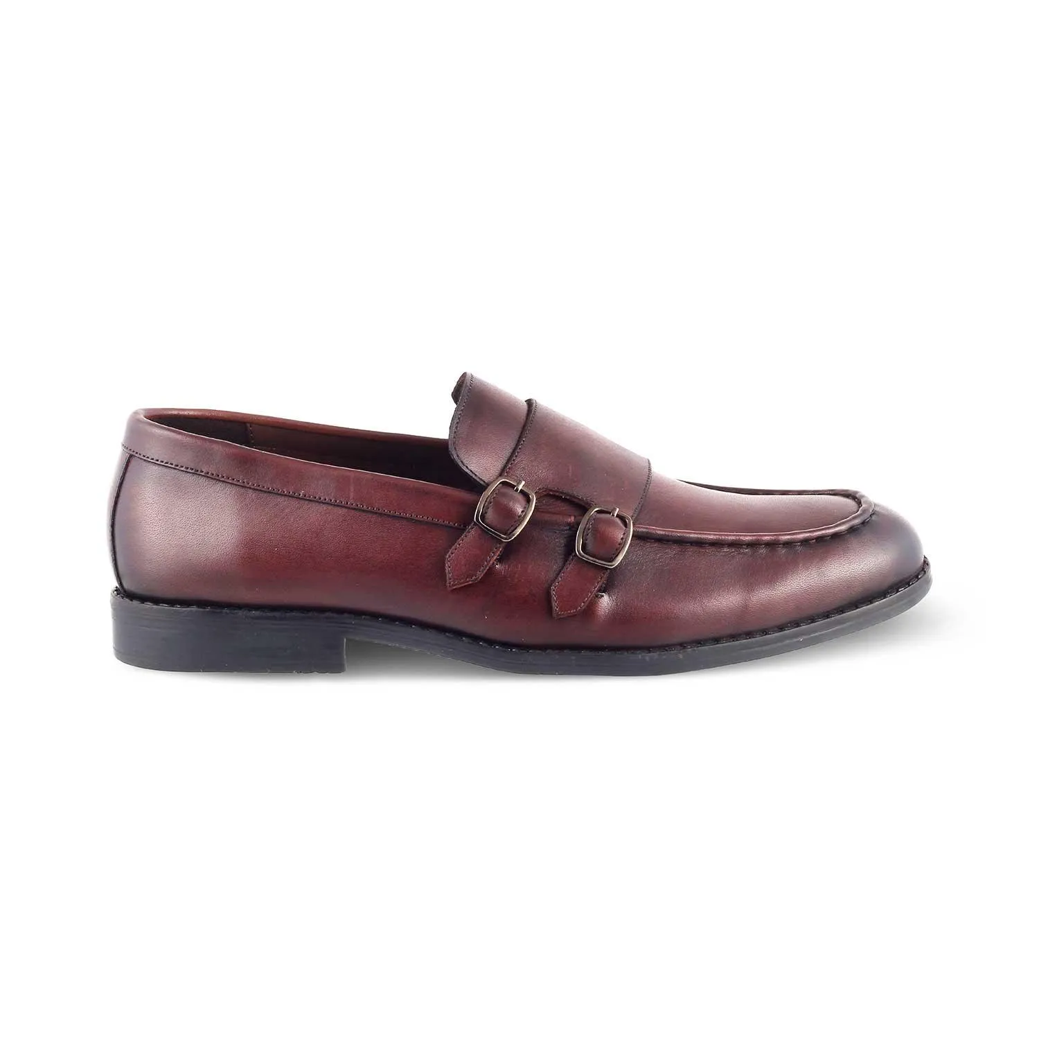 Daily Sharp The Bondy Brown Men's Double Monk Shoes Tresmode
