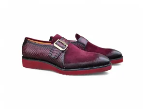 Multi Media Buckle Monkstrap Slip-on Victory Walk