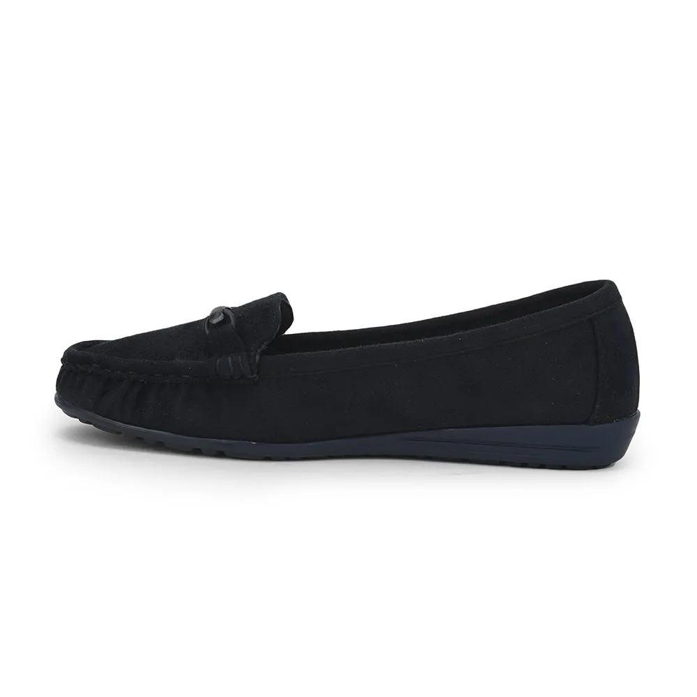 Simple Care Walk Swift Healers Casual Navy Blue Loafers For Women HM6-10 By Liberty