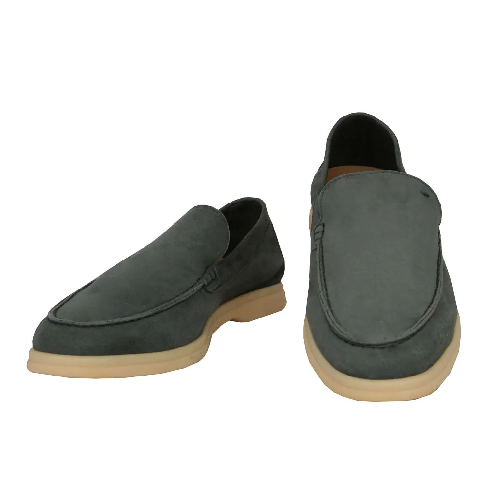 Designer Loafers Fresh Move Sartorio Napoli Olive Green Loafer Loafers