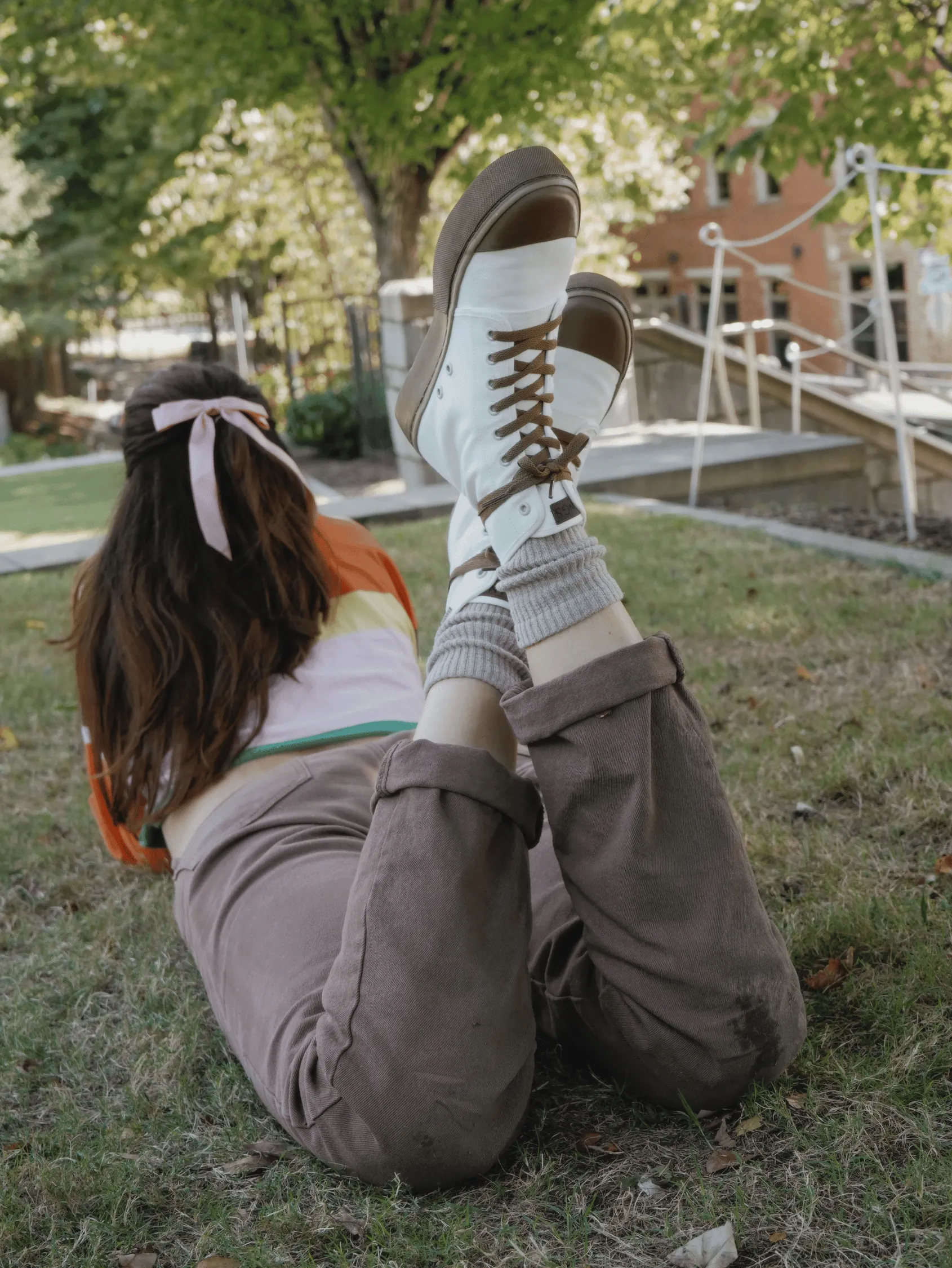 waterproof Family Out Sunshine Platform High Top